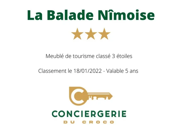 Appartement La Balade Nîmoise Center Car Park Ac *